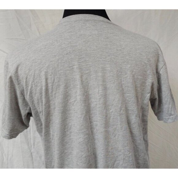 Adidas Golf Mens XL Grey Spellout Short Sleeve Crew Neck Graphic Adult Tee - Picture 8 of 10